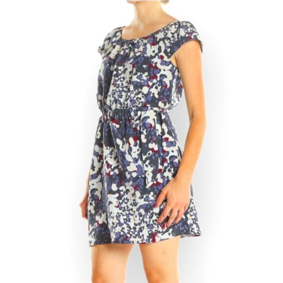 Banana Republic Blue White Day Printed Sheath Dress - Picture 1 of 11